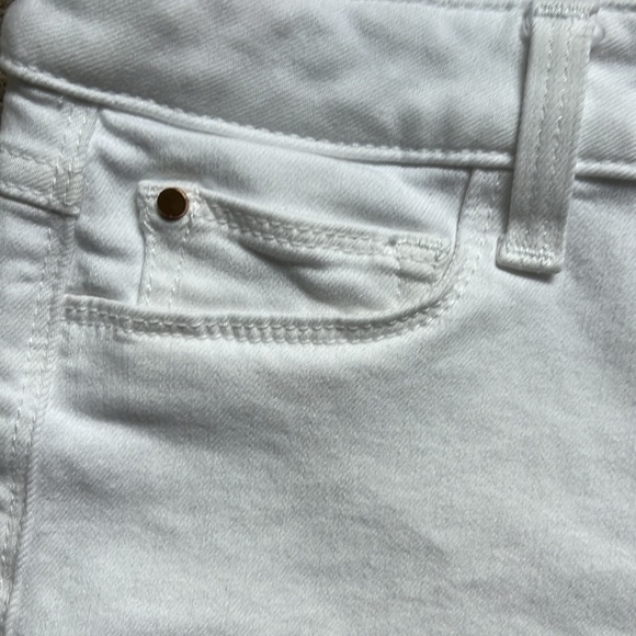 Joe’s The Markie Hennie Mid rise skinny crop jeans White 26 NWOT - Picture 13 of 16